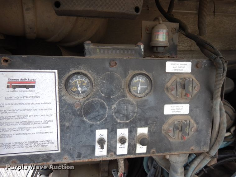 image for item FN9343 2000 Thomas Built Saf-T-Liner MVP  coach bus