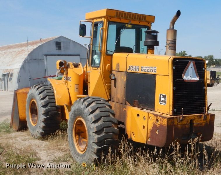 image for item FT9115 1981 John Deere 644C  wheel loader
