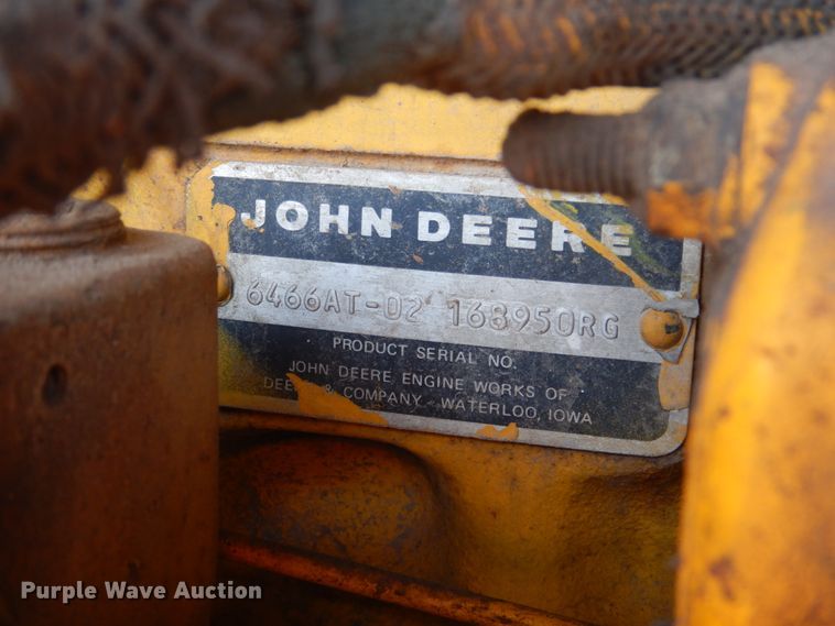 image for item FT9115 1981 John Deere 644C  wheel loader