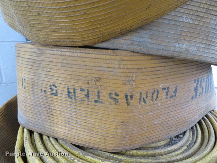 image for item GI9189 (4) 100'L x 5" diameter fire hose