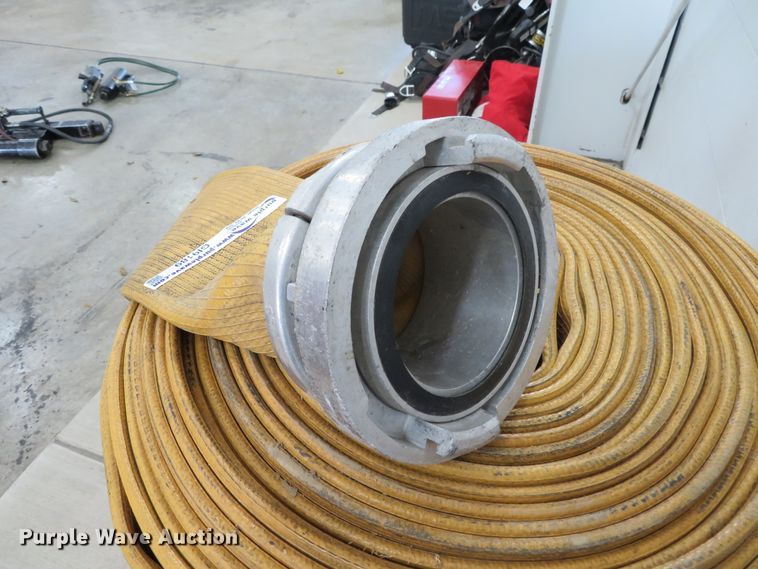 image for item GI9189 (4) 100'L x 5" diameter fire hose