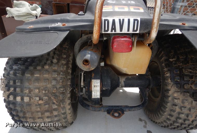 image for item GV9192 Kawasaki KLT 200  ATV