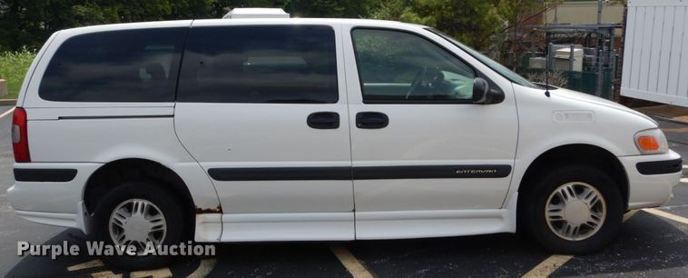 image for item GV9209 2003 Chevrolet Venture Z10 Cargo Extended  handicap accessible van