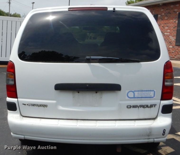 image for item GV9209 2003 Chevrolet Venture Z10 Cargo Extended  handicap accessible van