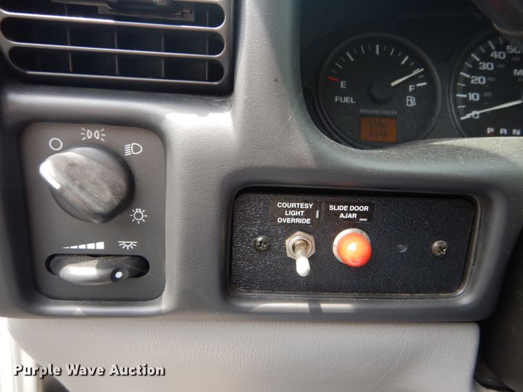 image for item GV9209 2003 Chevrolet Venture Z10 Cargo Extended  handicap accessible van