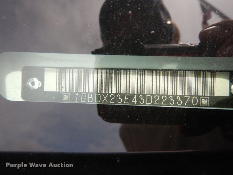 image for item GV9209 2003 Chevrolet Venture Z10 Cargo Extended  handicap accessible van