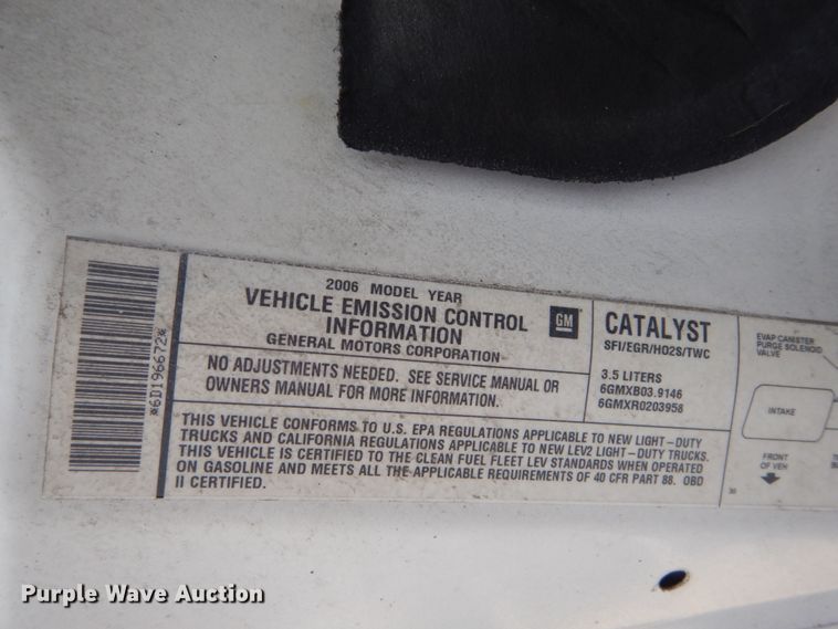 image for item GV9210 2006 Chevrolet Uplander  handicap accessible van