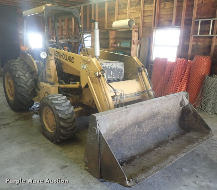 image for item GV9689 New Holland 345D  industrial tractor