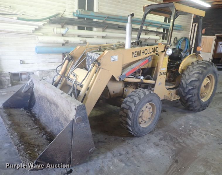image for item GV9689 New Holland 345D  industrial tractor