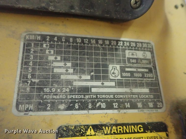 image for item GV9689 New Holland 345D  industrial tractor