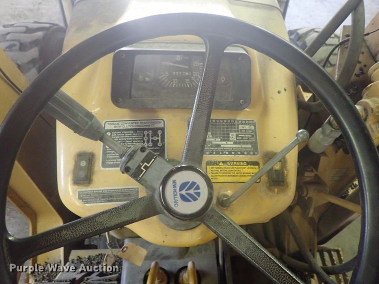 image for item GV9689 New Holland 345D  industrial tractor