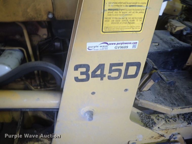 image for item GV9689 New Holland 345D  industrial tractor