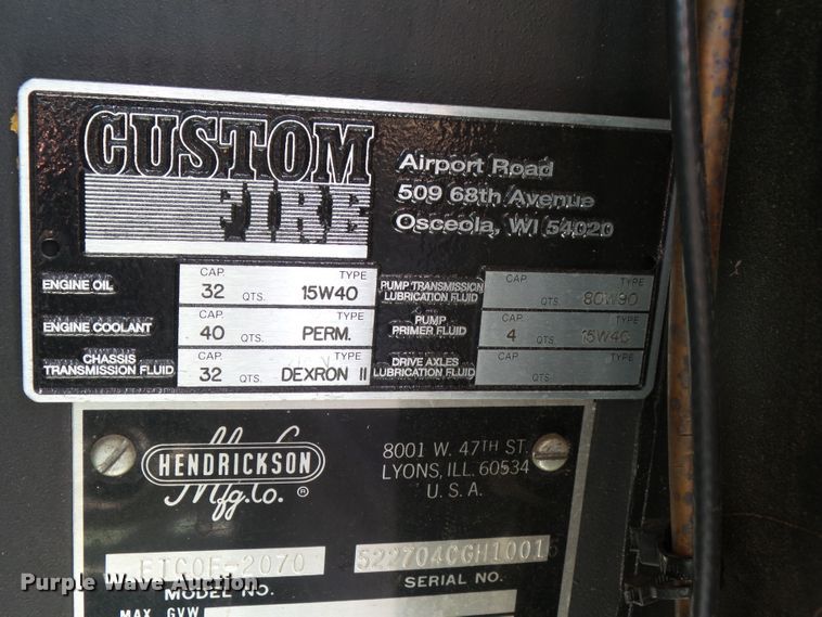 image for item GX9122 1974 International Snokel  ladder fire truck