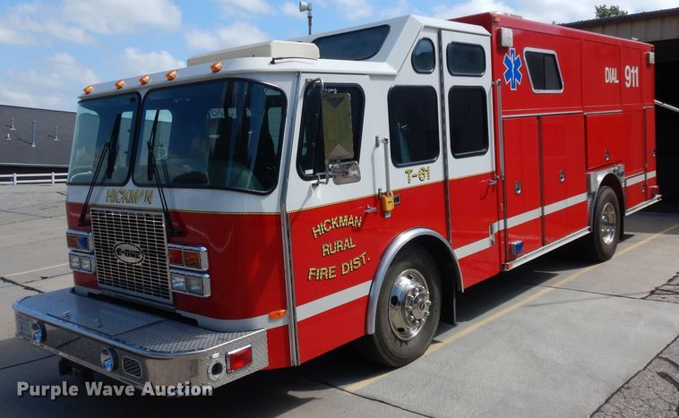 image for item HA9414 1997 E-one  rescue emergency vehicle