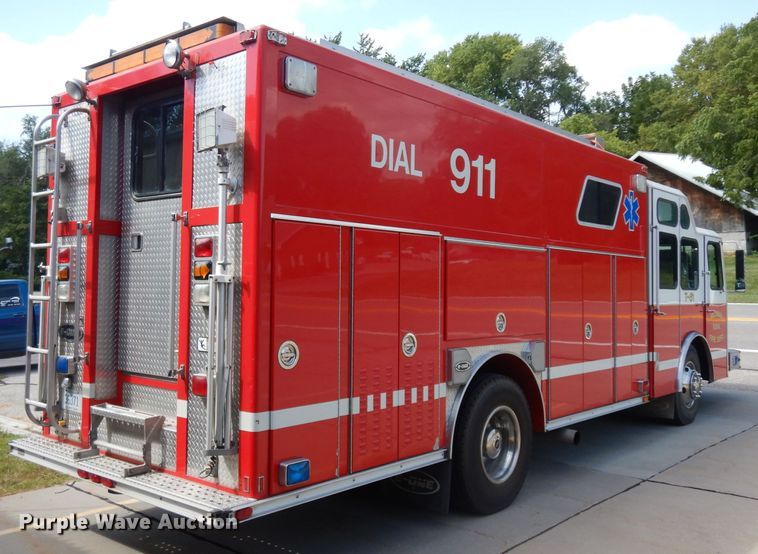 image for item HA9414 1997 E-one  rescue emergency vehicle