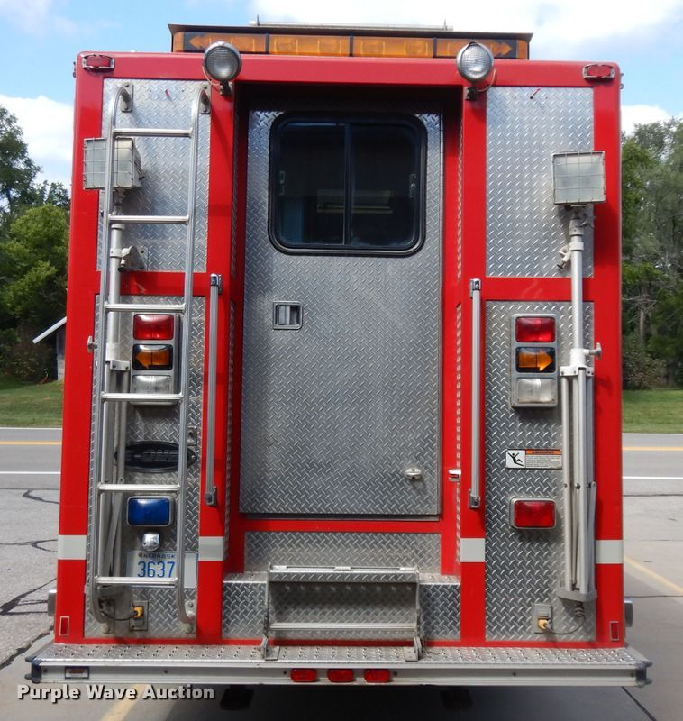 image for item HA9414 1997 E-one  rescue emergency vehicle