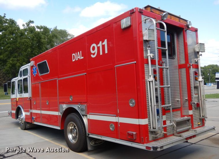 image for item HA9414 1997 E-one  rescue emergency vehicle