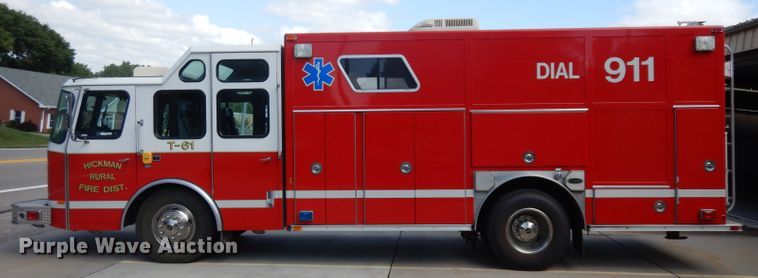 image for item HA9414 1997 E-one  rescue emergency vehicle