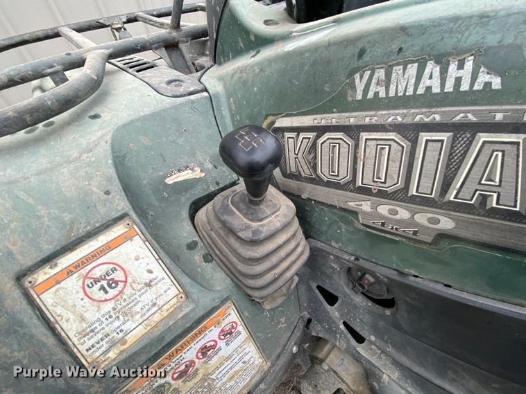 image for item HA9535 2003 Yamaha Kodiak 400  ATV