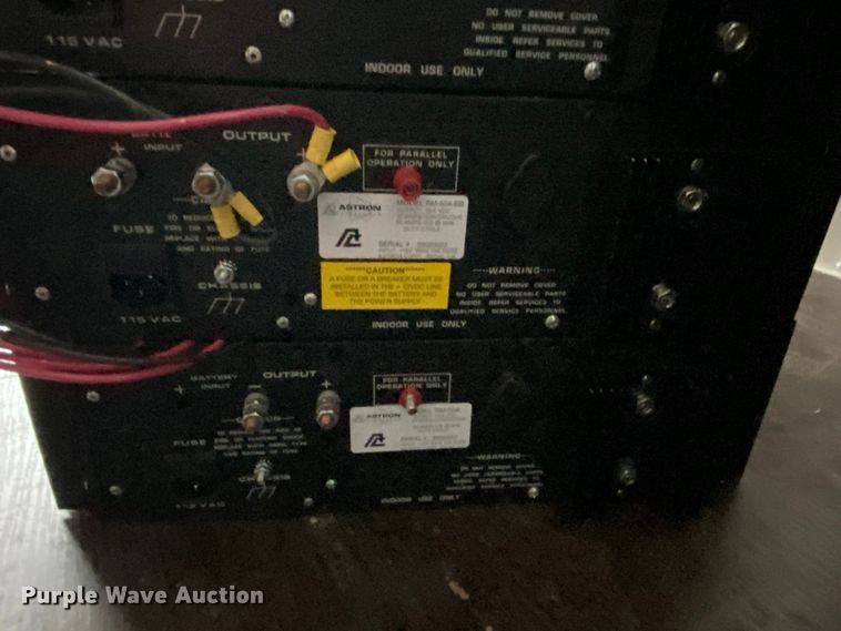 image for item HA9555 Approximately 4 Astron power supplies