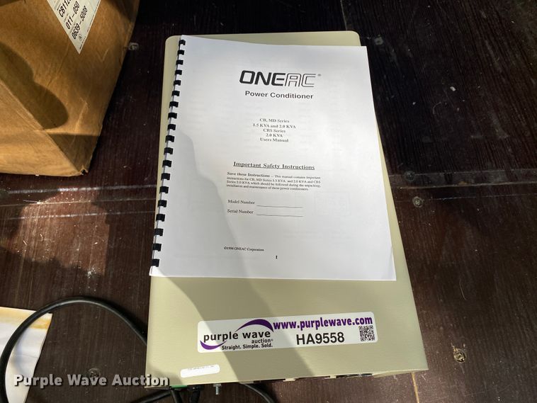 image for item HA9558 Power supply