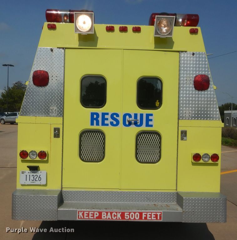 image for item HB9377 1981 Ford Econoline E350  rescue emergency vehicle