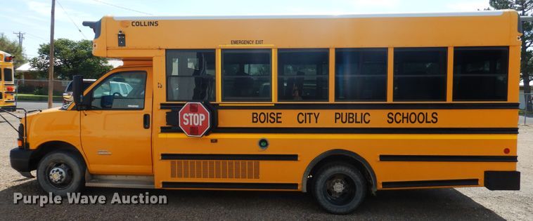 image for item HO9018 2010 Chevrolet Express G4500 CT4 Collins school bus