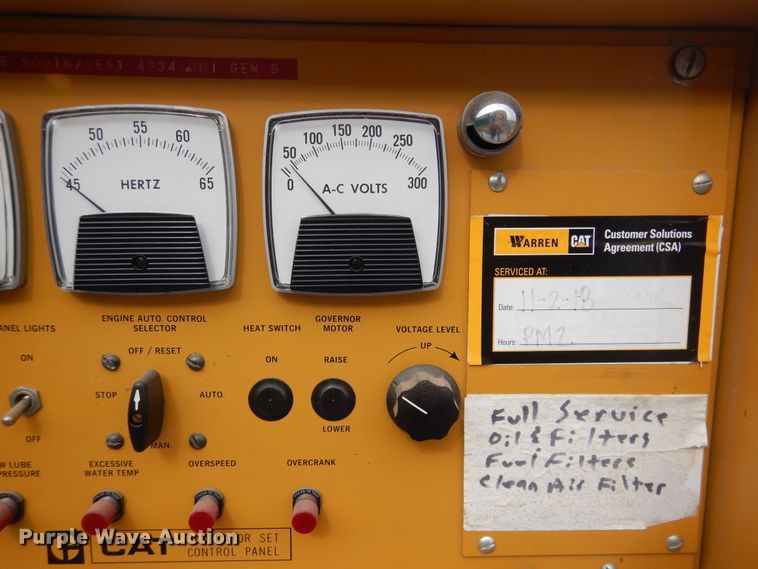 image for item HO9126 Caterpillar 3412  generator