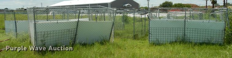 image for item HR9516 Approximately 75 chain link fence panels
