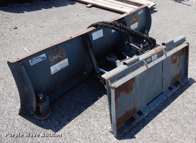 image for item HY9561 2003 Sweepster LAF14820022 84"W skid steer snow plow