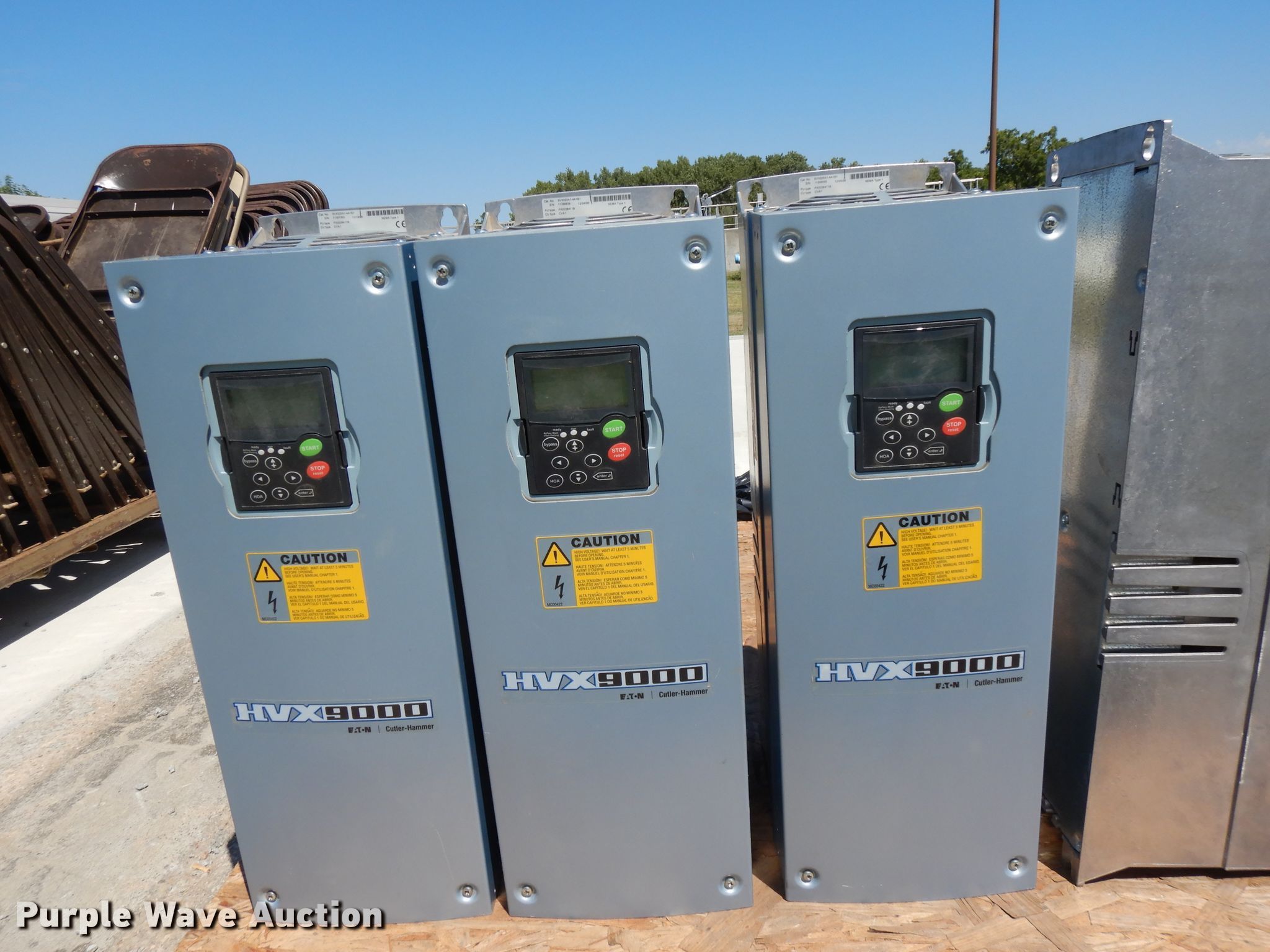 (4) 2008 Eaton Cutler Hammer pump controllers in Belleville, KS Item