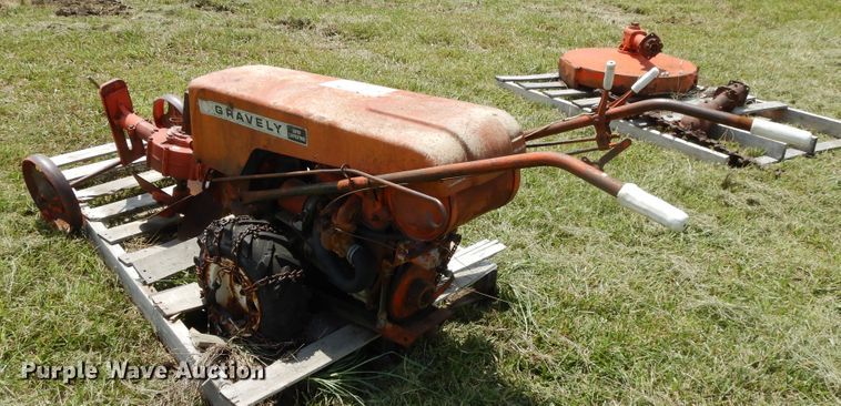 image for item DF5308 Gravely Super Convertible lawn mower