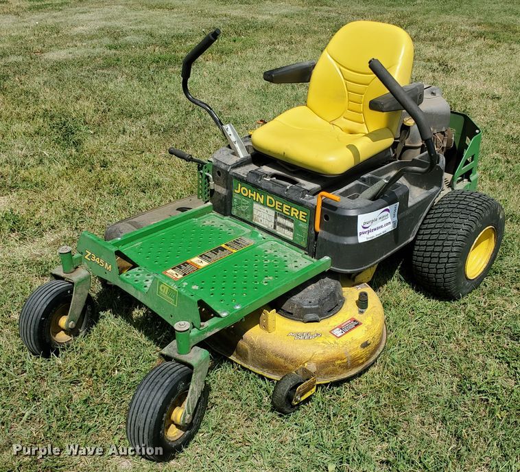 image for item DF5643 John Deere Z345M ZTR lawn mower