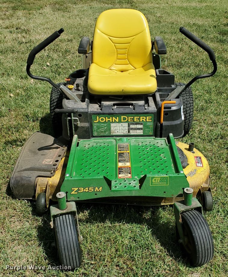 image for item DF5643 John Deere Z345M ZTR lawn mower
