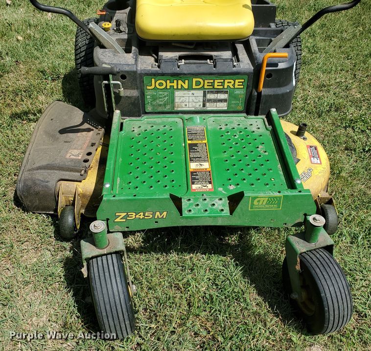 image for item DF5643 John Deere Z345M ZTR lawn mower