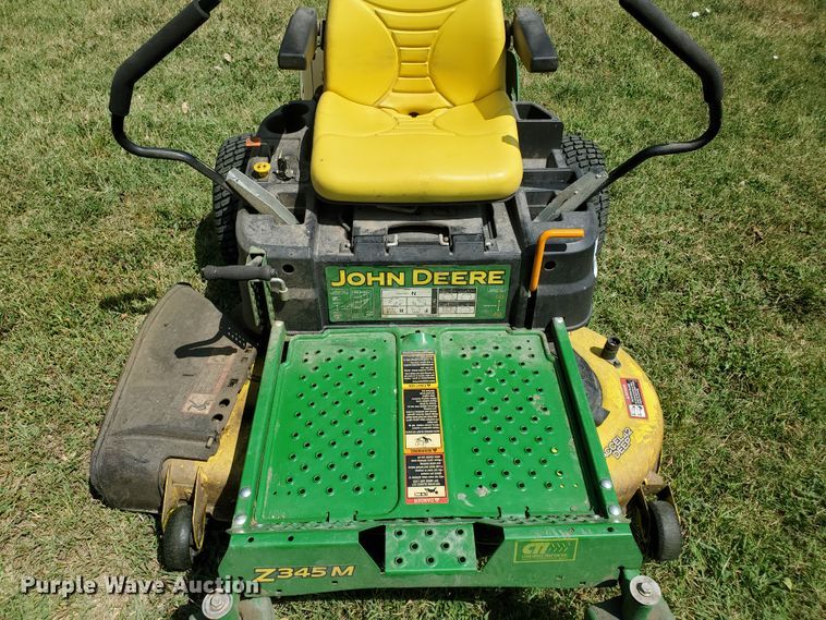 image for item DF5643 John Deere Z345M ZTR lawn mower