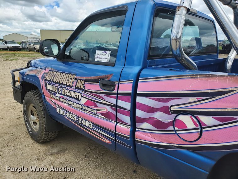 image for item DF7529 1998 Dodge Ram 1500  pickup truck