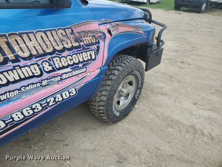 image for item DF7529 1998 Dodge Ram 1500  pickup truck