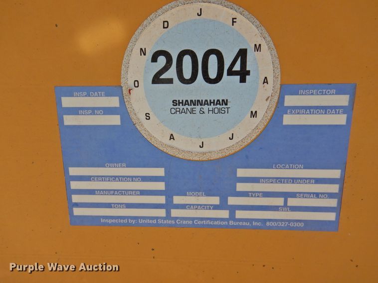 image for item DG1458 Gaffey 98-10282 bridge crane