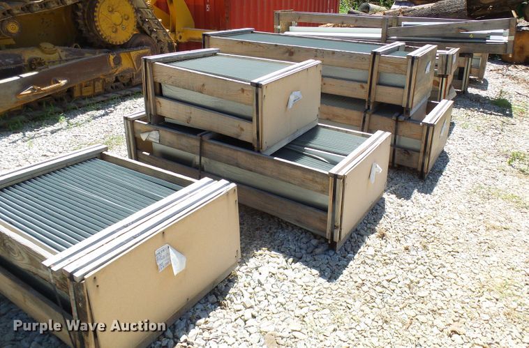 image for item DG2028 (13) crates of sheet metal and accessories
