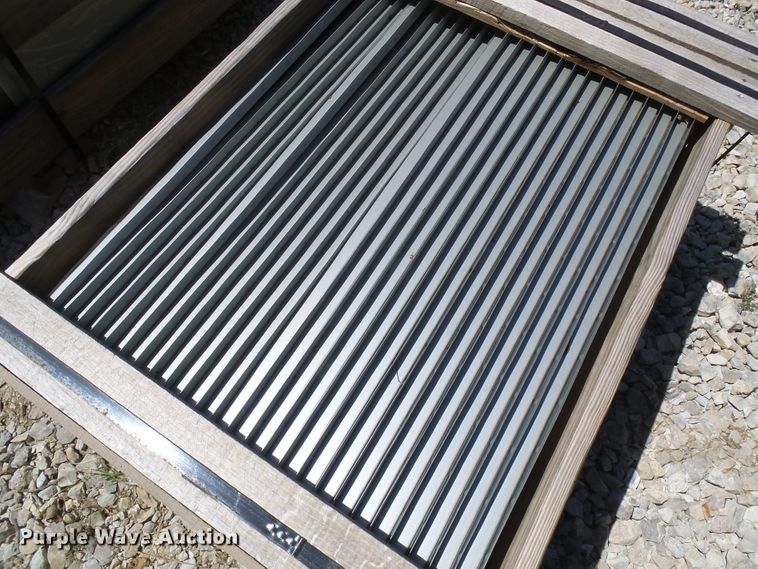 image for item DG2028 (13) crates of sheet metal and accessories