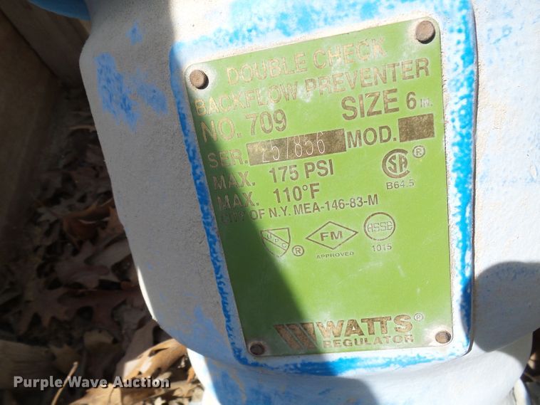 image for item DG2032 Watts 709 backflow check valve