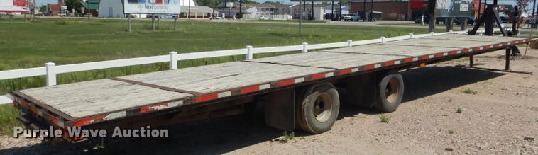 image for item DG4542 2000 Kiefer Industries equipment trailer