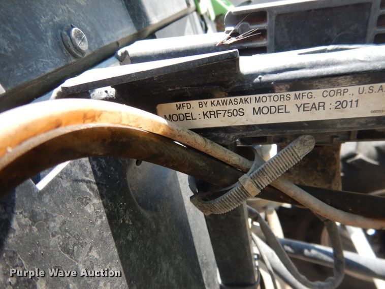 image for item DG4553 2011 Kawasaki KRS750S  Teryx Sport utility vehicle