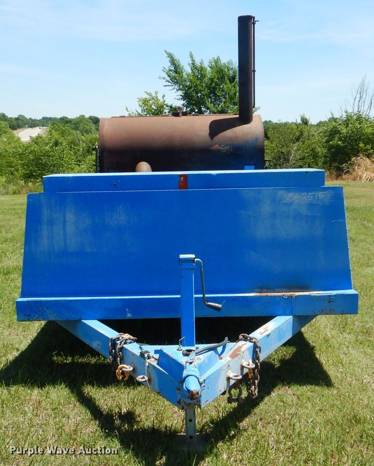 image for item DG8663 Shop built smoker trailer