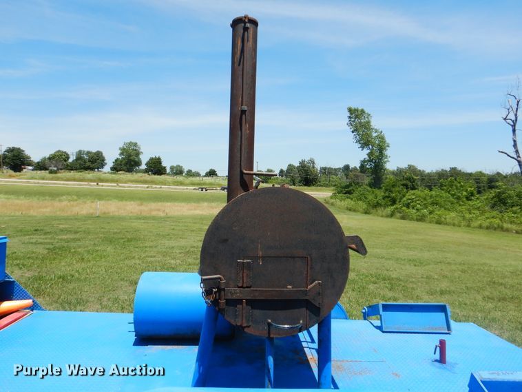 image for item DG8663 Shop built smoker trailer