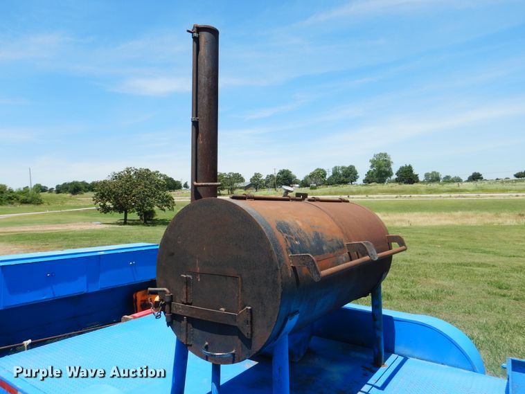 image for item DG8663 Shop built smoker trailer