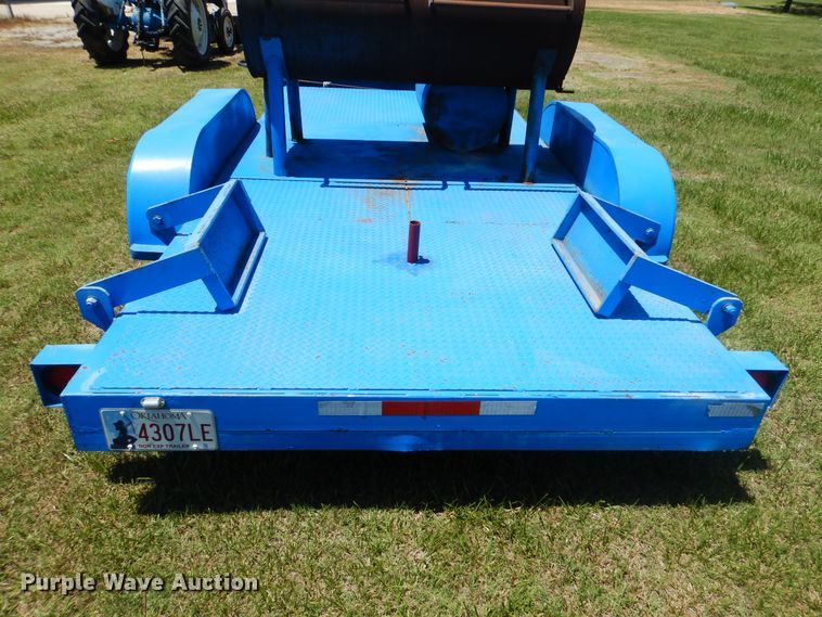 image for item DG8663 Shop built smoker trailer