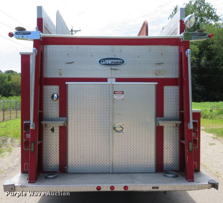 image for item DH1127 1982 Hendrickson 1871-WA  pumper fire truck