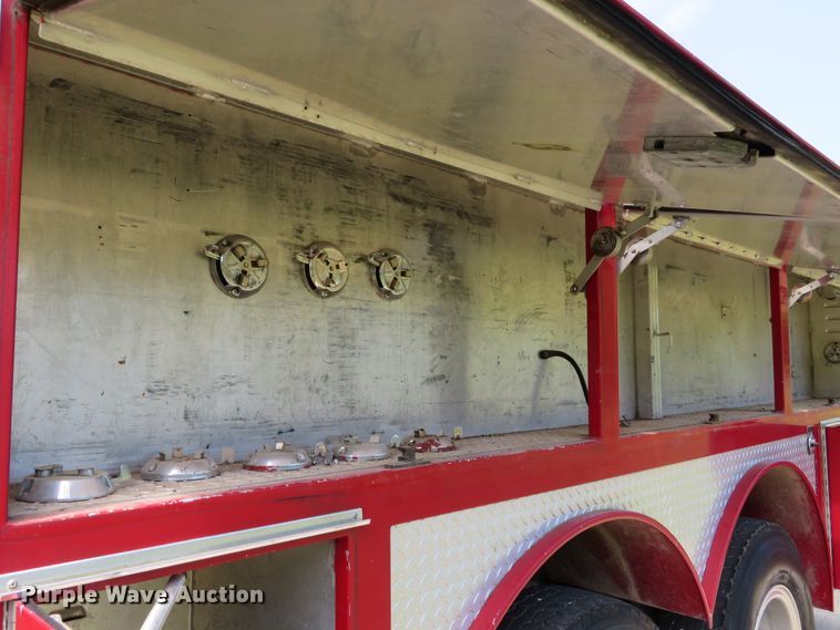 image for item DH1127 1982 Hendrickson 1871-WA  pumper fire truck